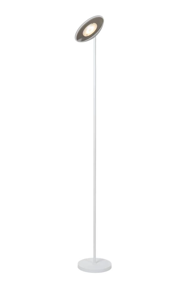 Lucide ZENITH - Floor lamp - LED Dim. - 1x20W 3000K - White - detail 1